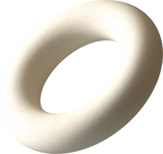 Russian 3D Avant Garde Shapes Torus